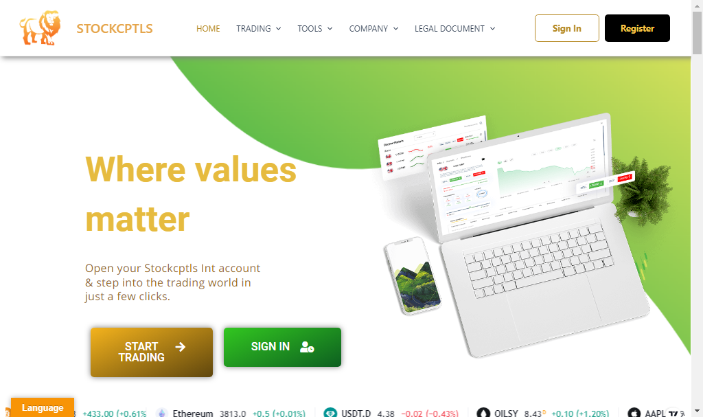 STOCKCPTLS  Review
