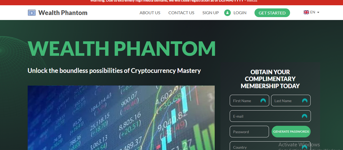New: wealth-phantom.com, is it Legit or Scam?